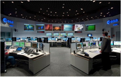 ESA Hauptkontrollraum in Darmstadt. Bild: ESA / ESA main control room in Darmstadt. Picture: ESA ESA Hauptkontrollraum in Darmstadt. Bild: ESA / ESA main control room in Darmstadt. Picture: ESA